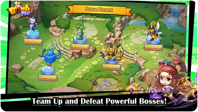 Team Up and Defeat Powerful Bosses!